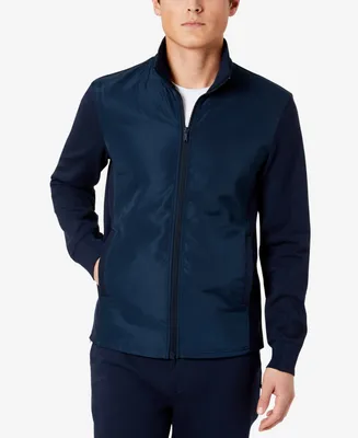 Kenneth Cole Men's Active Mock Neck Jacket