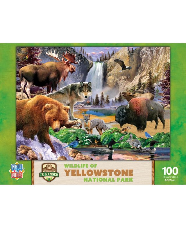 Masterpieces Wildlife of Yellowstone National Park - 100 Piece Puzzle