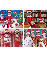 Masterpieces Elf on the Shelf 4-Pack 100 Piece Jigsaw Puzzles - V1