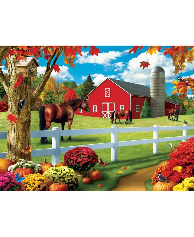 Masterpieces 300 Piece EZ Grip Jigsaw Puzzle - Autumn Warmth - 18x24