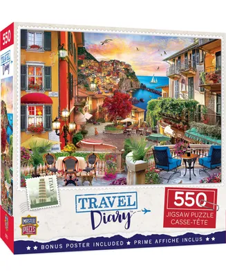 Masterpieces Travel Diary - Italian Afternoon 500 Piece Jigsaw Puzzle