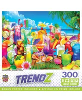 Masterpieces Trendz - Umbrella Drinks 300 Piece Ez Grip Jigsaw Puzzle