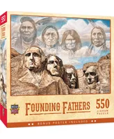 Masterpieces Founding Fathers 550 Piece Jigsaw Puzzle for Adults