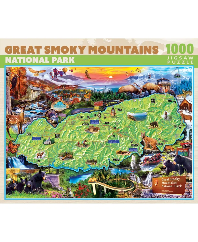 Masterpieces Great Smoky Mountains National Park 1000 Piece Puzzle
