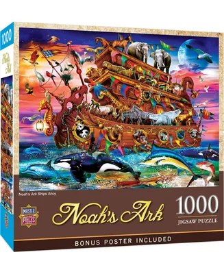 Masterpieces Noah's Ark Ships Ahoy - 1000 Piece Jigsaw Puzzle
