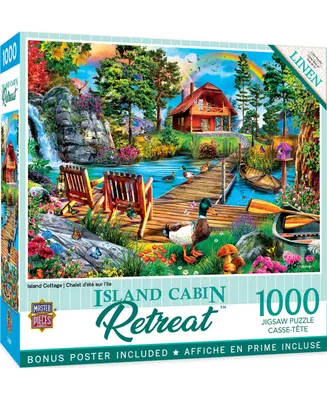 Masterpieces Retreats - Island Cottage 1000 Piece Jigsaw Puzzle