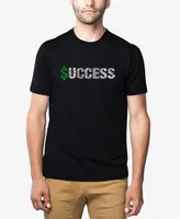 La Pop Art Men's Premium Blend Word Success T-shirt