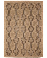 Liora Manne' Sahara Links 3'3" x 4'11" Outdoor Area Rug