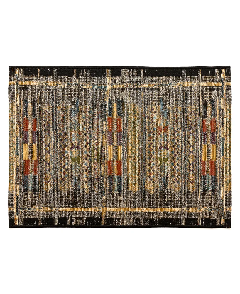 Liora Manne' Esencia Tribal Stripe 2'5" x 3'11" Area Rug