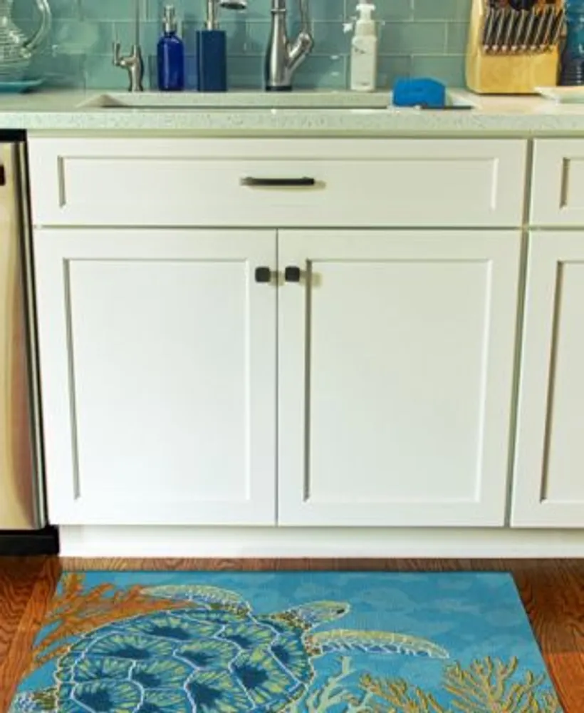 Liora Manne Esencia Seaturtle Garden Area Rug