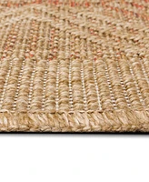 Liora Manne' Sahara Links 5'3" x 7'3" Outdoor Area Rug