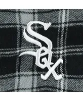 Men's Concepts Sport Black, Gray Chicago White Sox Ledger Flannel Boxers