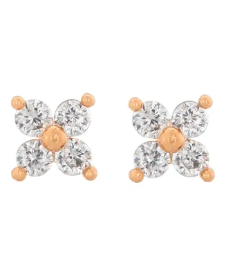 Girls Crew Women's Teeny Tiny Clear Cluster Studs