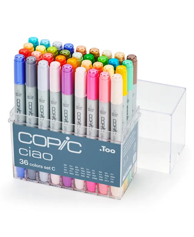 Copic Classic V2 Marker Set (36-Piece)