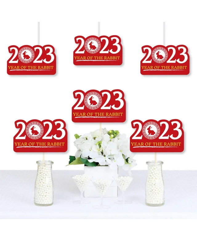 Big Dot of Happiness Lunar New Year - 2024 Year of The Dragon Party Favor Sticker Set - 12 Sheets - 120 Stickers