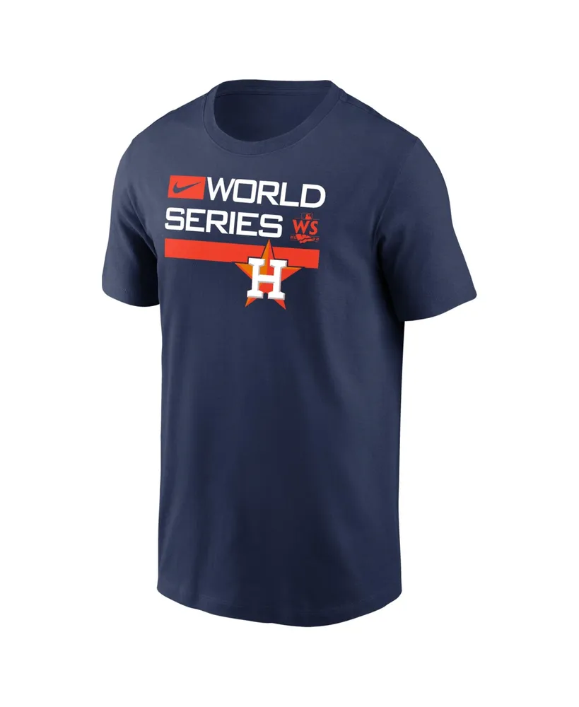 Men's Nike Navy Houston Astros 2022 World Series Participant Authentic Collection Dugout Short Sleeve T-shirt