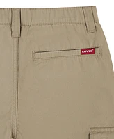 Levi's Big Boys Adjustable Waistband Cargo Pocket Shorts