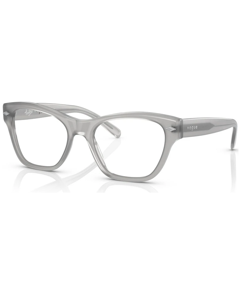 Vogue Eyewear Women's Cat Eye Eyeglasses, VO544652-o