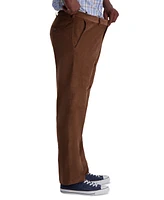 Haggar Men's Classic-Fit Stretch Corduroy Pants