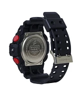 G-Shock Men's Two Hand Quartz Black Resin Strap Ana-Digi Watch, 53.4mm, GA700BNR-1A