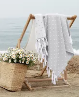 Linum Home Textiles Ephesus Pestemal Pack of 2 100% Turkish Cotton Beach Towel