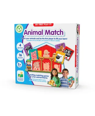 The Learning Journey- My First Play It Animal Match - 4 Playing Boards and 16 Matching Game Pieces