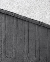 Woolrich Electric Reversible Plush to Berber Throw, 60'' x 70''