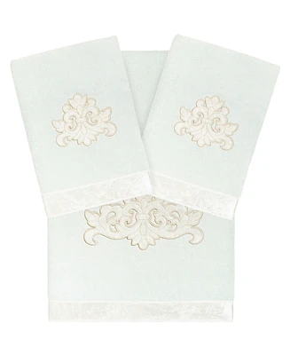 Linum Home Turkish Cotton May Embellished -Pc. Bath Towel Set