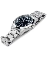 Hamilton Men's Swiss Automatic Khaki King Stainless Steel Bracelet Watch 40mm H64455133