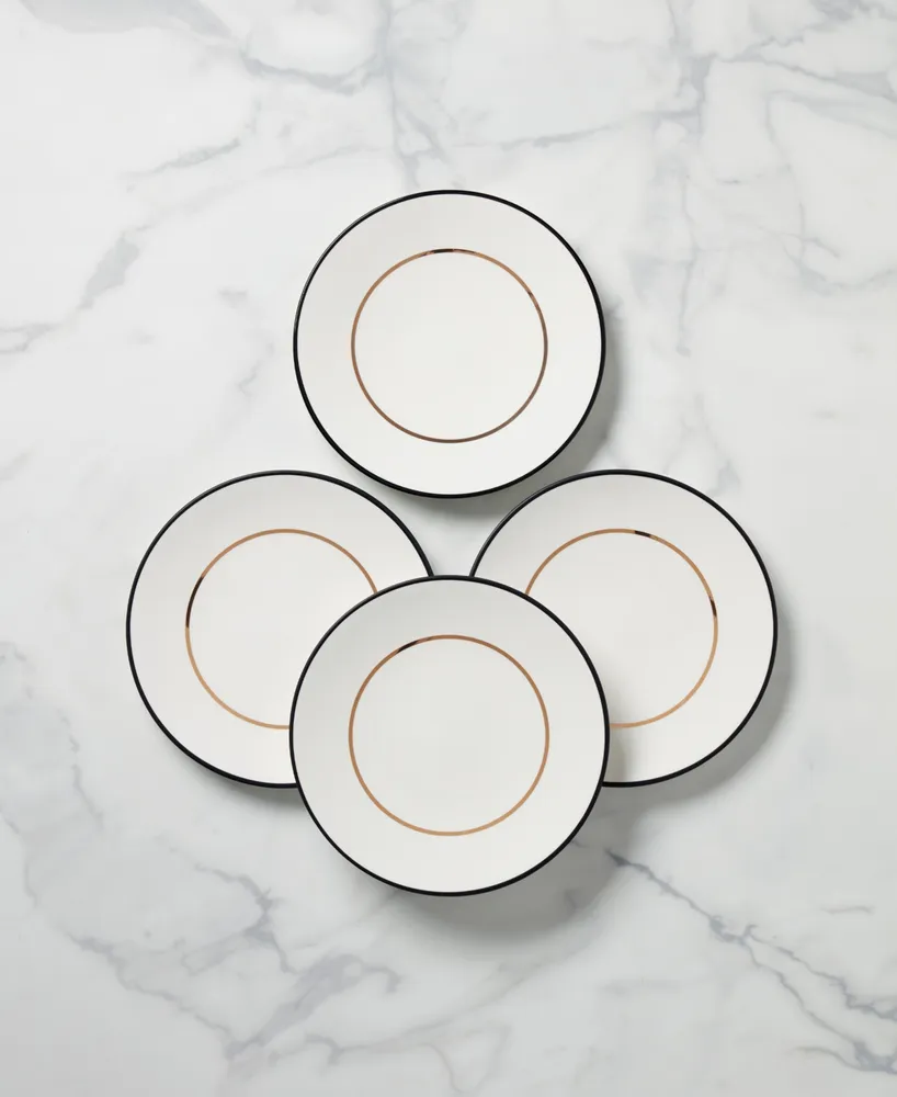 kate spade new york Make it Pop Accent Plates, Set of 4