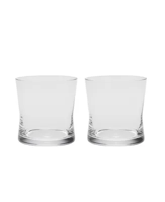 Orrefors Grace Double Old Fashion Glass, Set of 2