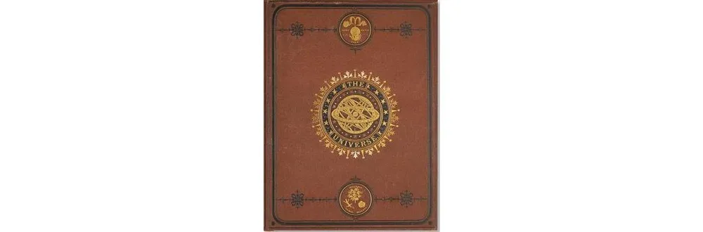 Universe Brown Lined Bound Journal 6X8 by Peter Pauper Press