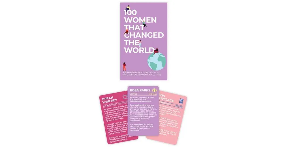 100 Women That Changed the World Card Deck by Gift Republic
