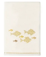 Linum Home Turkish Cotton Figi Embellished 4-Pc. Bath Towel Set
