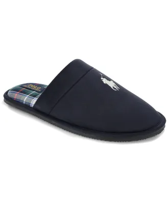 Polo Ralph Lauren Men's Klarence Plaid Scuff Slipper