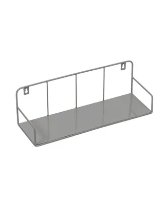 Honey Can Do Small Metal Floating Wall Shelf