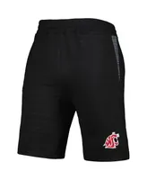 Men's Colosseum Black Washington State Cougars Wild Party Shorts