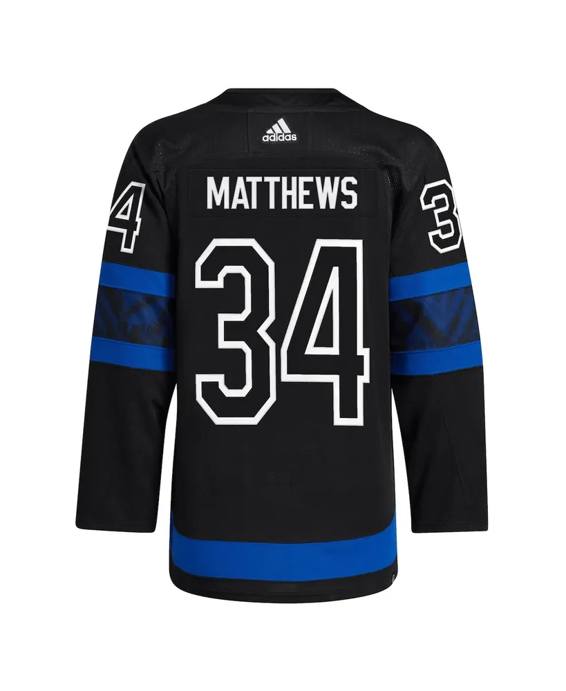 Men's adidas Auston Matthews Black Toronto Maple Leafs Authentic Pro Alternate Player Jersey