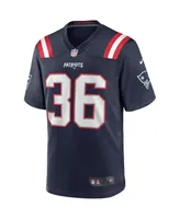 Men's Nike Lawyer Milloy Navy New England Patriots Game Retired Player Jersey