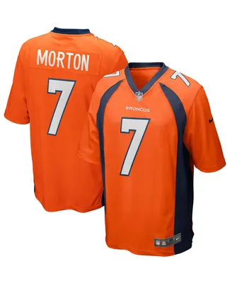 Men's Nike Craig Morton Orange Denver Broncos Game Retired Player Jersey