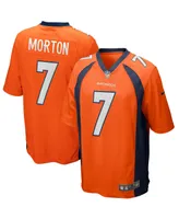 Men's Nike Craig Morton Orange Denver Broncos Game Retired Player Jersey