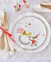 Lenox Merry Grinchmas Accent Plates, Set of 4