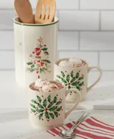 Lenox Hosting the Holidays Stackable Mugs, Set of 4