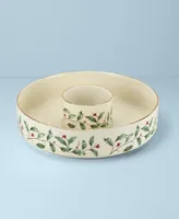 Lenox Holiday Chip & Dip Set