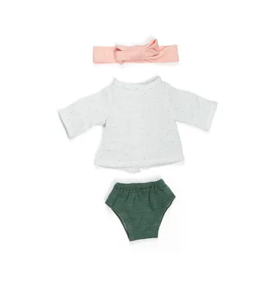 Miniland Forest 12.62" Girl Clothing Toy Set