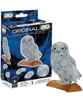 Bepuzzled 3D Crystal Owl Puzzle Set, 42 Pieces