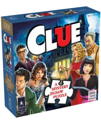 Bepuzzled Clue a Mystery Jigsaw Puzzle Set, 1000 Pieces