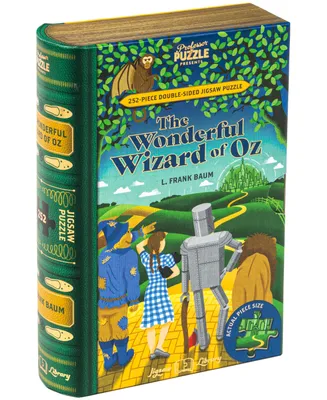 Professor Puzzle L. Frank Baum's the Wonderful Wizard of Oz Double-Sided Jigsaw Puzzle Set, 252 Pieces