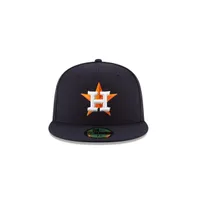 Men's New Era Navy Houston Astros 2022 World Series Champions Side Patch 59FIFTY Fitted Hat