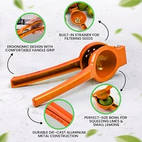 Premium Quality Metal Lemon Squeezer, Citrus Juicer, Manual Press